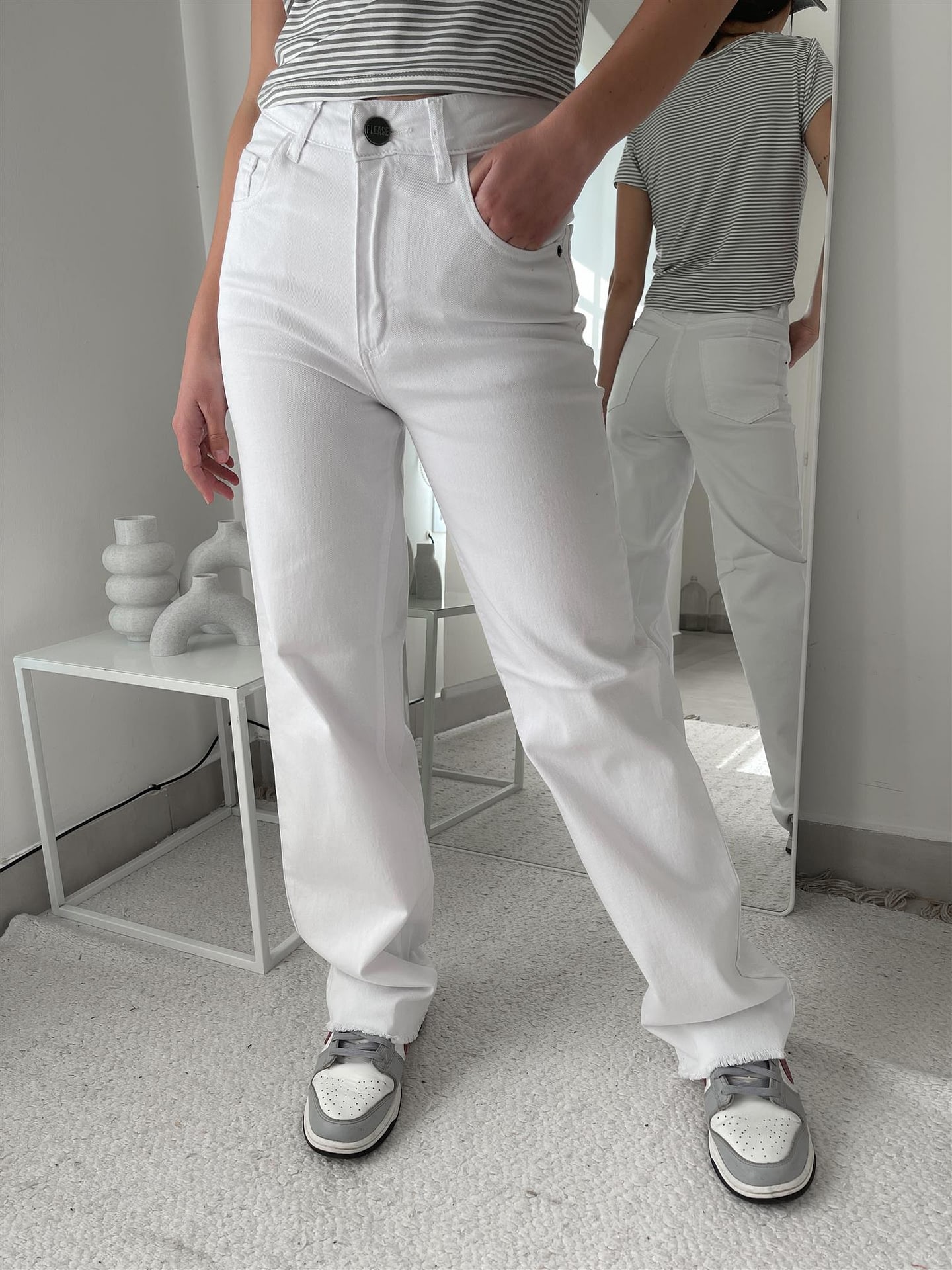 WIDE LEG BLANCO DELTA