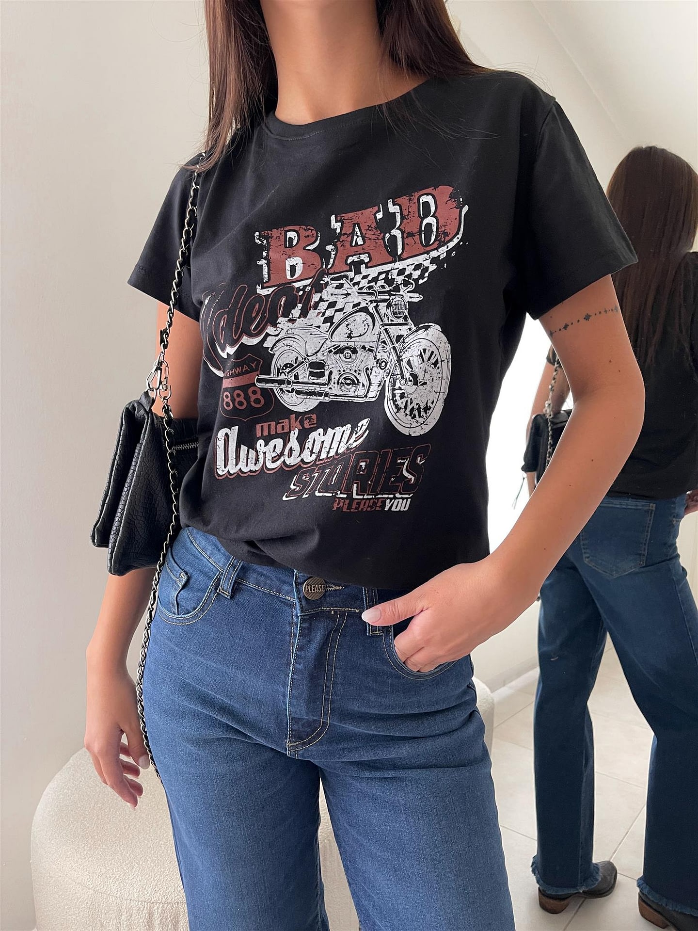 REMERA BAD JERSET