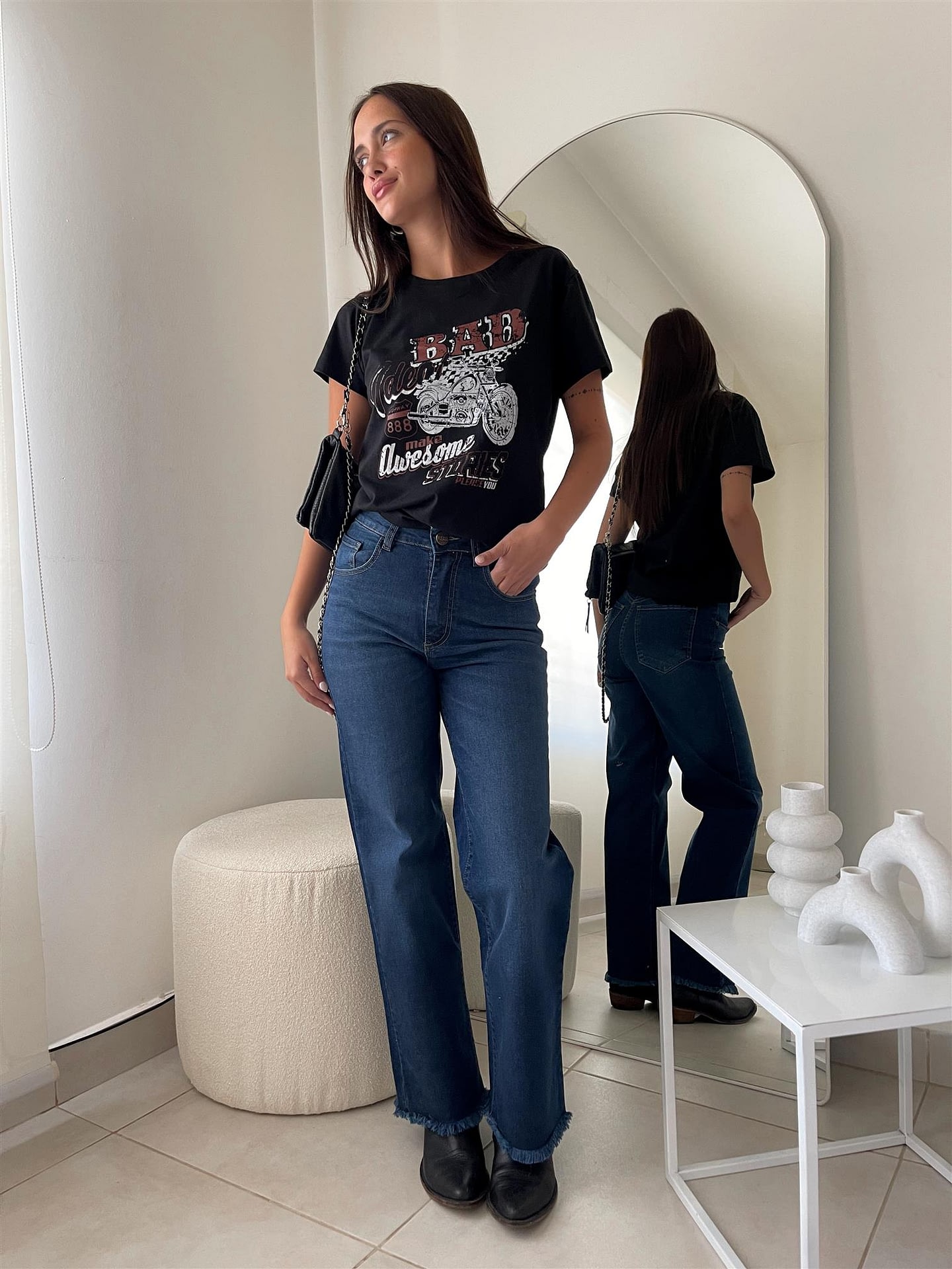 WIDE LEG AZUL CRIO