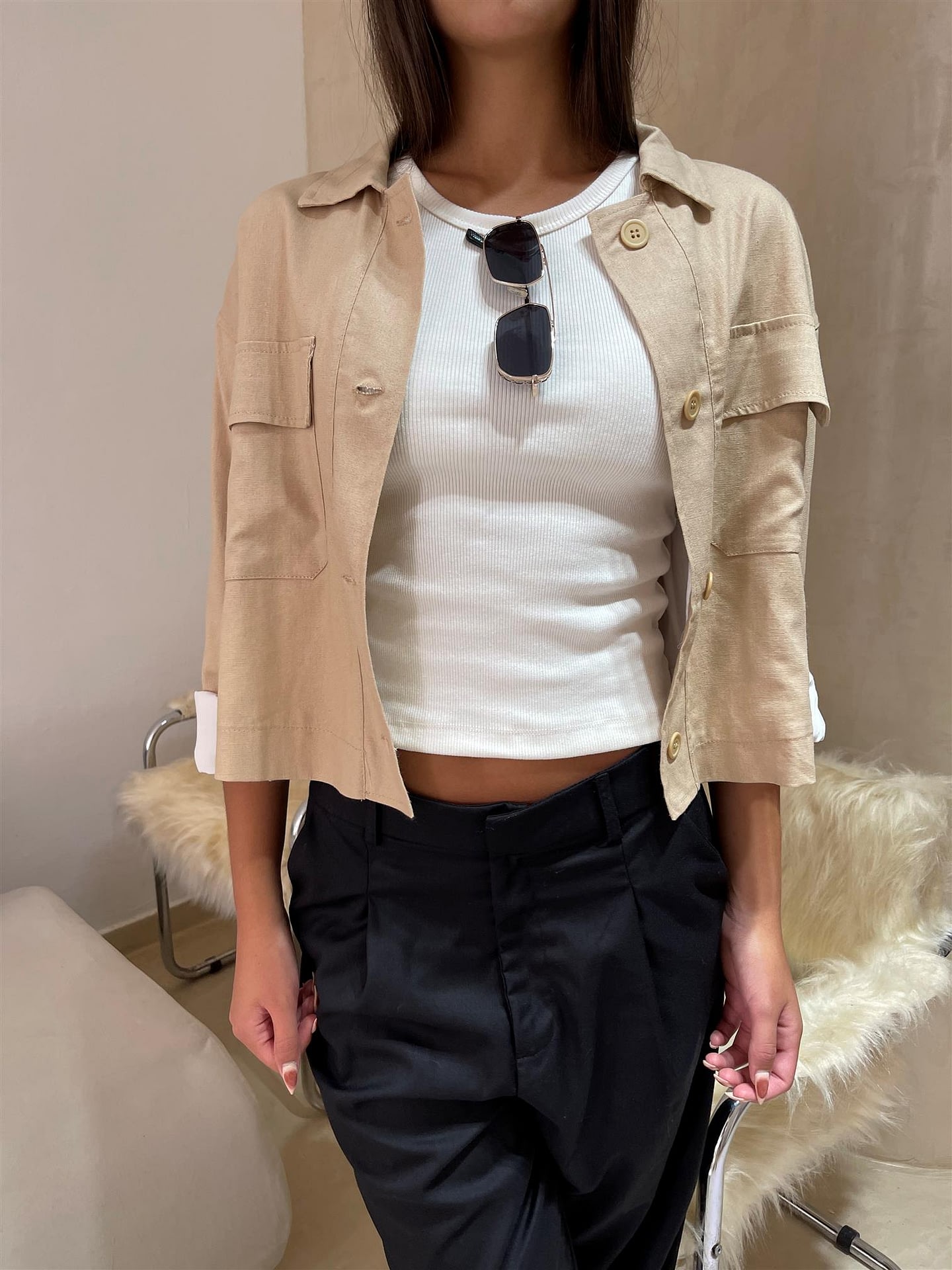 CHAQUETA LINO ADAM