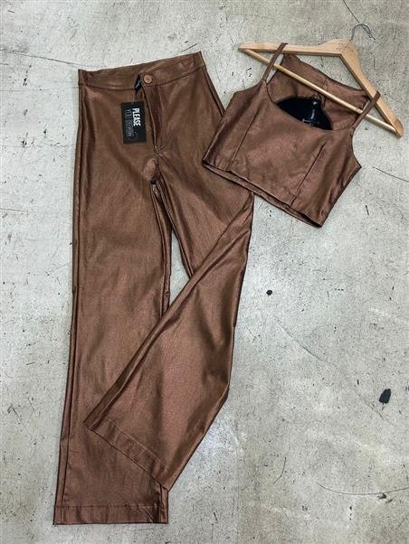 PANT ECOCUERO BLONDIE