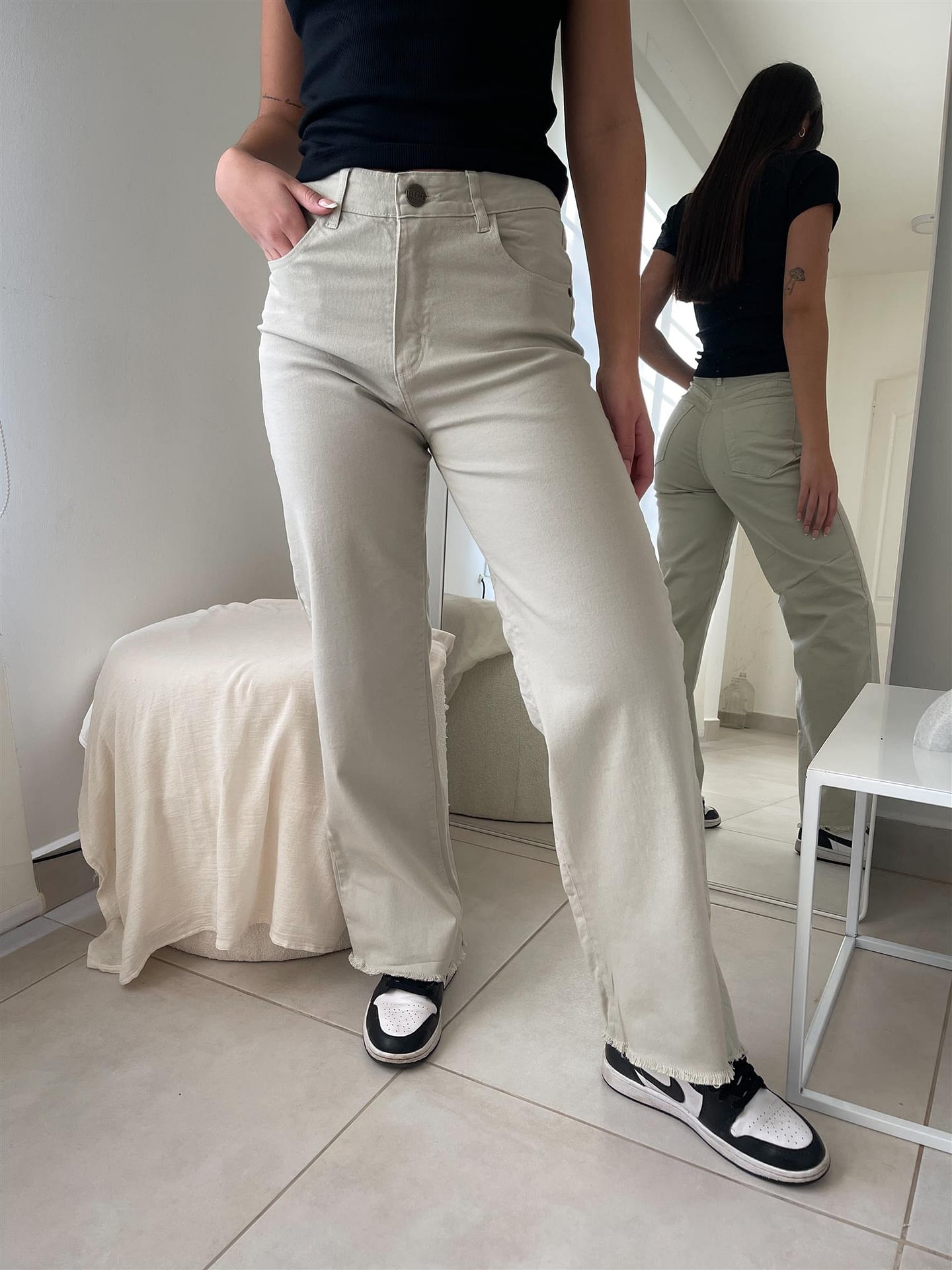 WIDE LEG CAPLAN