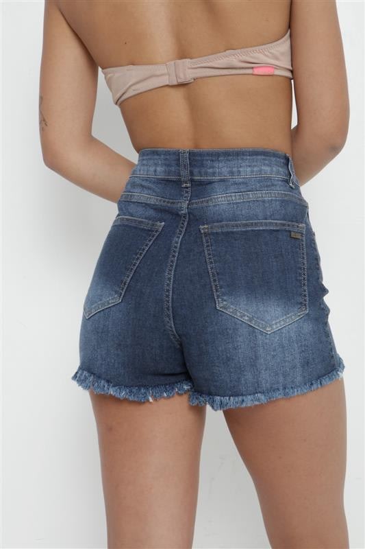 Short Samanta azul
