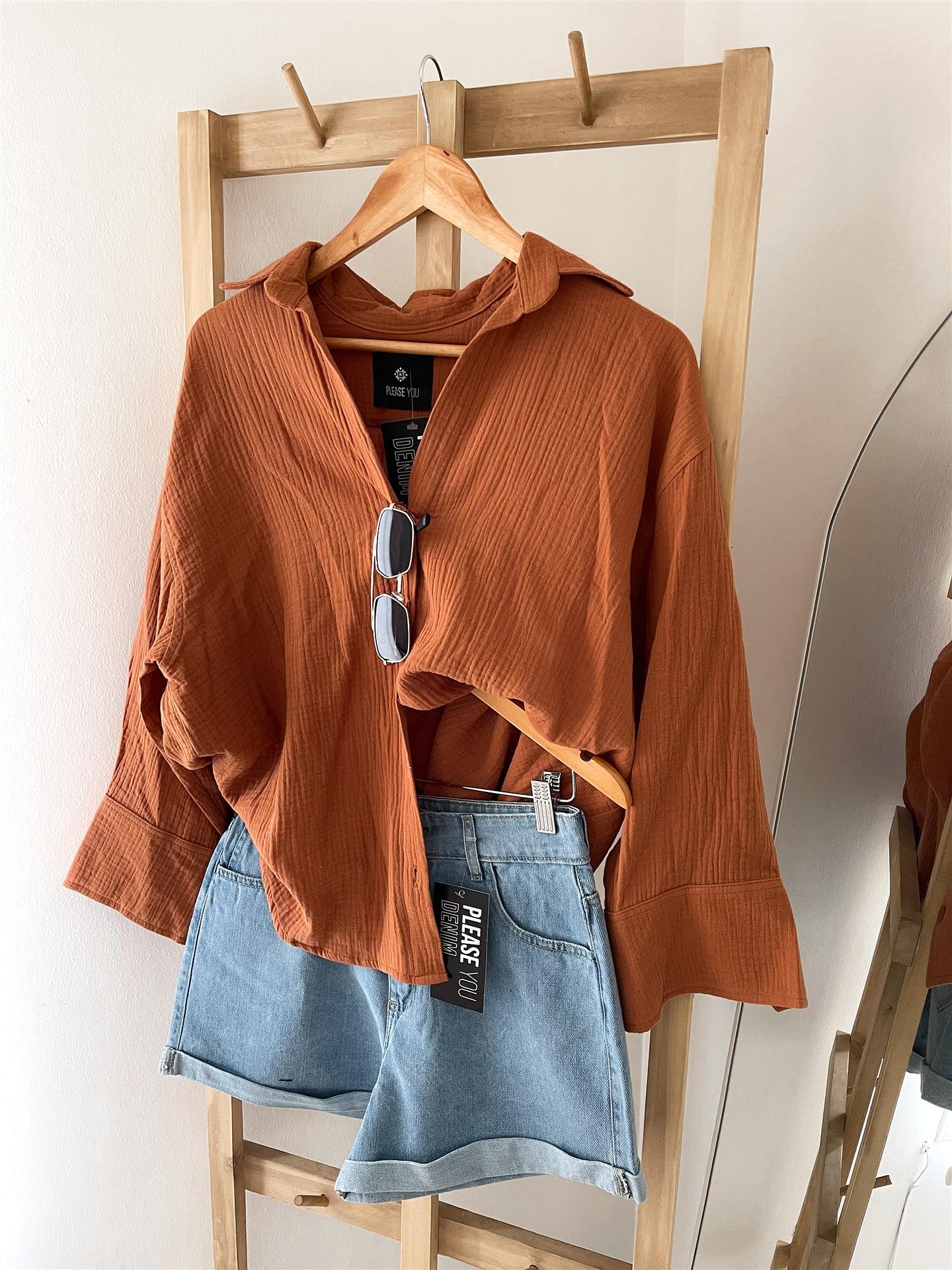 CAMISA LILA BABY COTTON